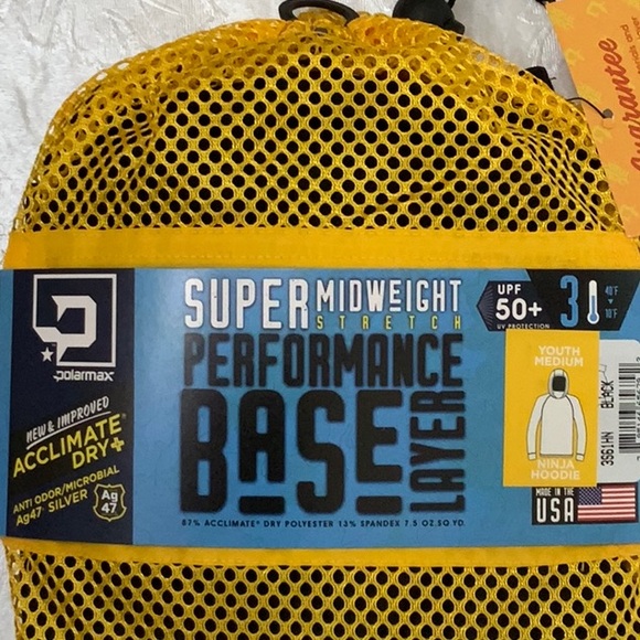 PolarMax SUPER MIDWT NINJA HOODIE (3) - Black - Picture 13 of 16